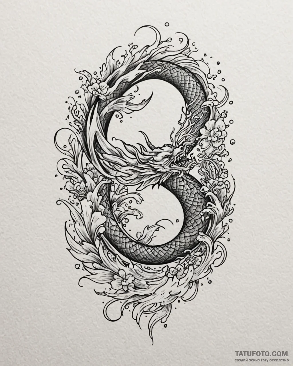 Tattoo design a minimalist «respawn» symbol w… — эскиз тату (№1753029497_0, 20.07.2025 16:38) — Tatufoto.com