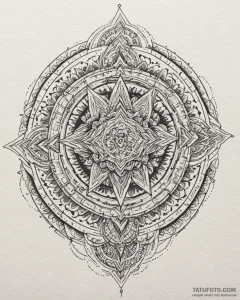 A neo-traditional tattoo of a character and t... - эскиз тату (№1753032142_0, 20.07.2025 17:22) — Tatufoto.com