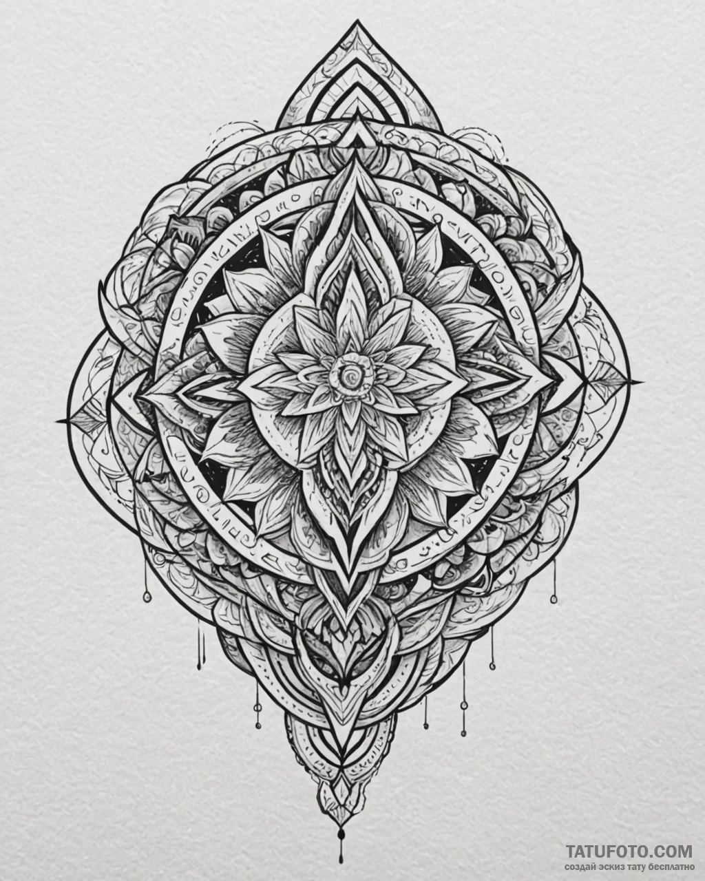 р“сђсѓрїрїр° 14: abstract & geometric strengt… — эскиз тату (№1753032970_0, 20.07.2025 17:36) — Tatufoto.com