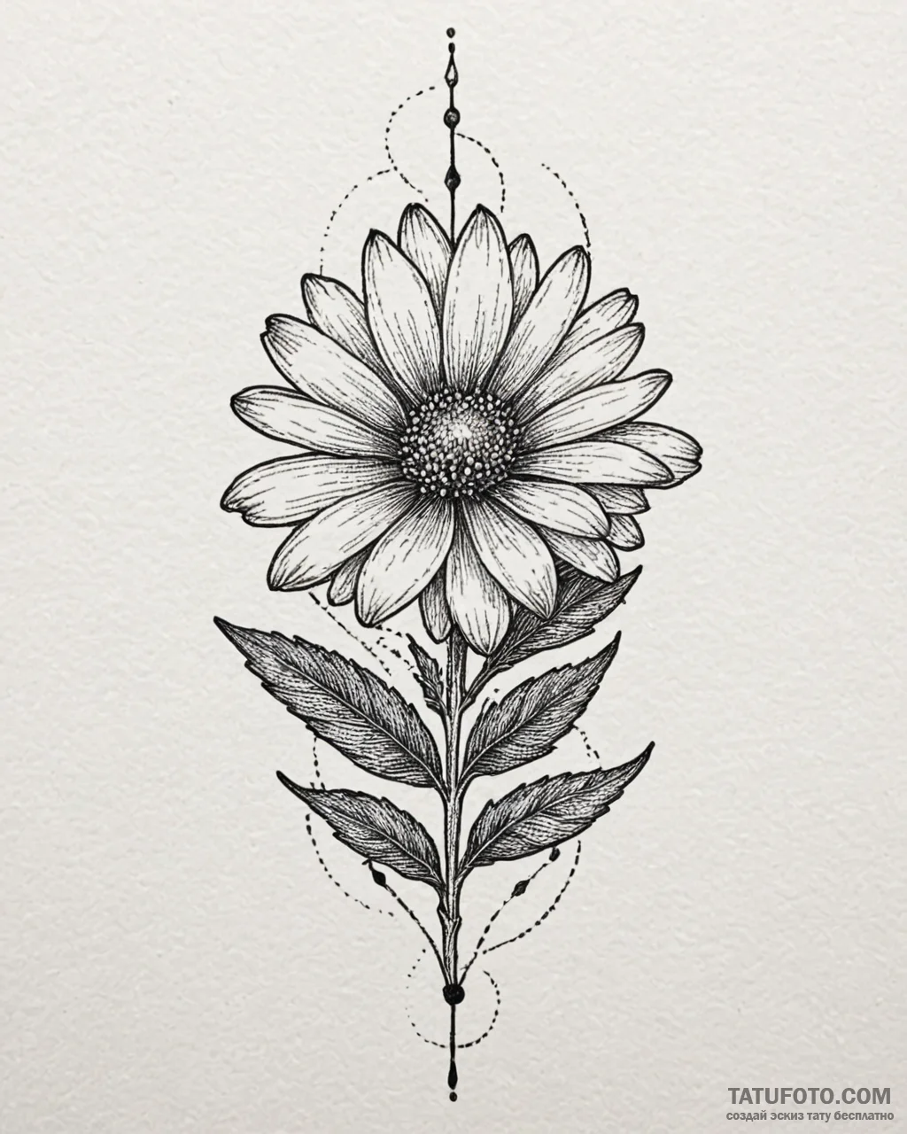 Tattoo sketch a slender sprig of lavender or… — эскиз тату (№1753034791_0, 20.07.2025 18:06) — Tatufoto.com