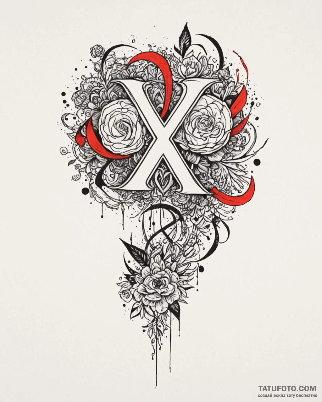 139. tattoo design: a minimalist "ud" rune, d... - эскиз тату (№1753038089_0, 20.07.2025 19:01) — Tatufoto.com