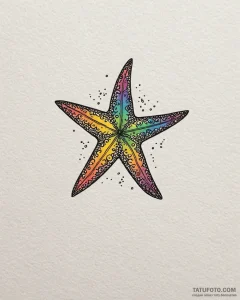 Starfish, tattoo flash sheet design, minimali... - эскиз тату (№1753038336_0, 20.07.2025 19:05) — Tatufoto.com
