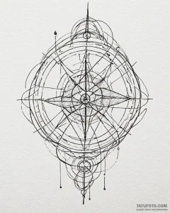 Tattoo sketch a minimalist representation of... - эскиз тату (№1753038748_0, 20.07.2025 19:12) — Tatufoto.com