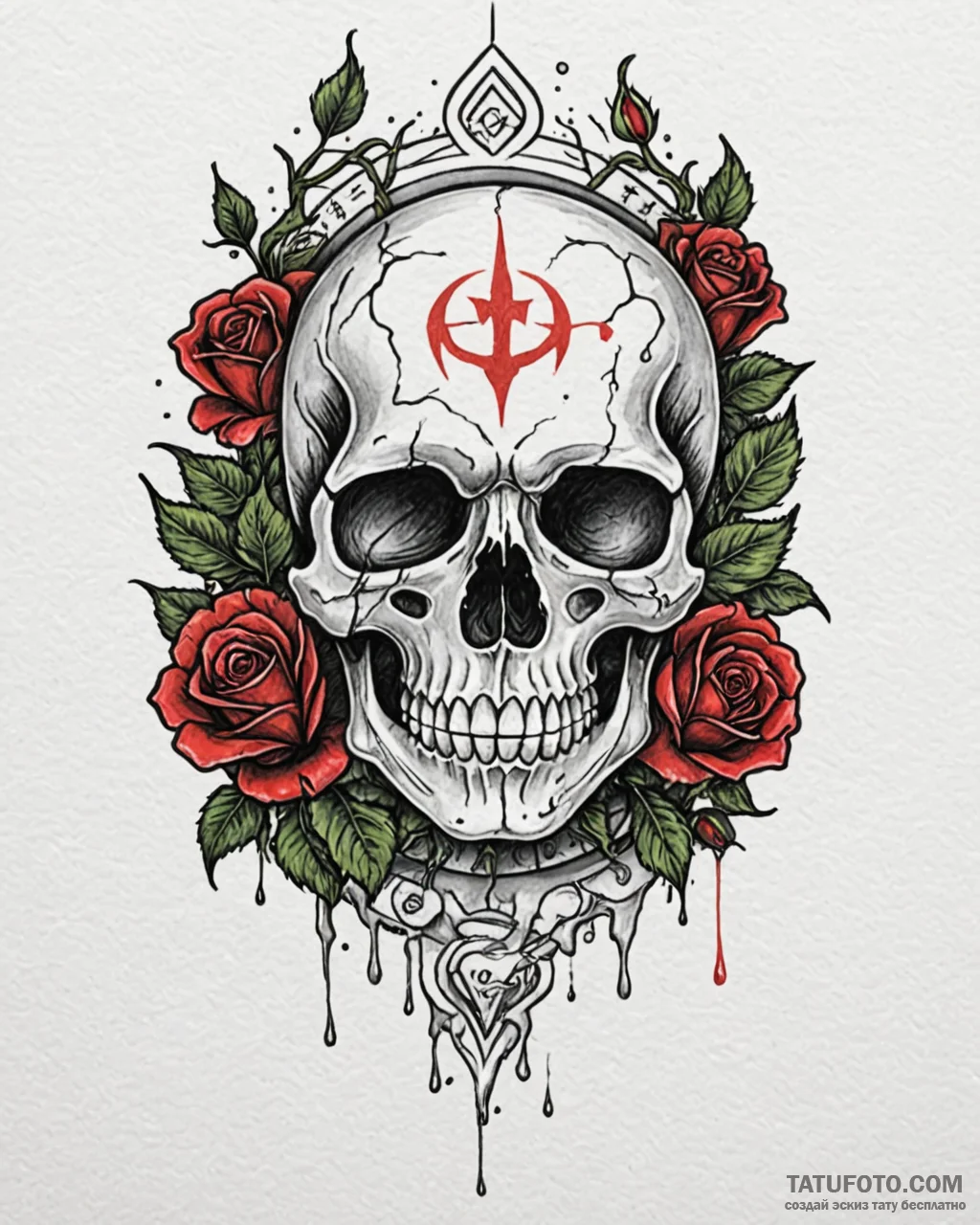 Tattoo sketch a zodiac symbol melting or drip... - эскиз тату (№1753039244_0, 20.07.2025 19:20) — Tatufoto.com