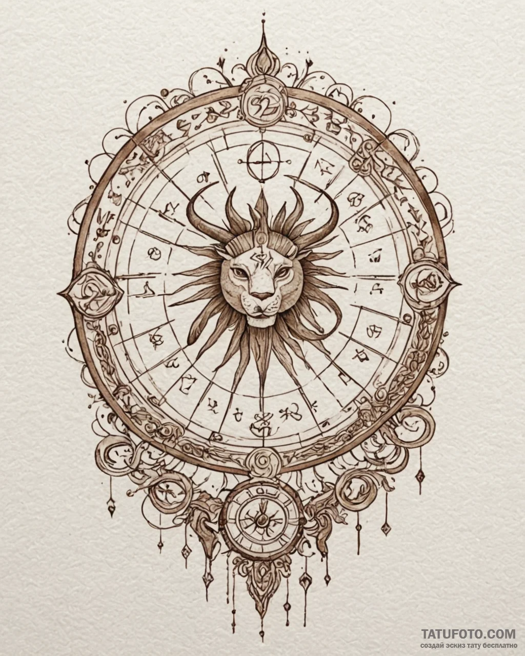 Tattoo design a watercolor effect of light ra… — эскиз тату (№1753039327_0, 20.07.2025 19:22) — Tatufoto.com