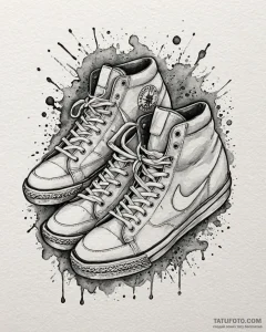 129. a tattoo flash sheet of items: the sport... - эскиз тату (№1753039492_0, 20.07.2025 19:24) — Tatufoto.com