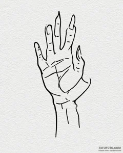 Tattoo design a minimalist symbol of a "quest... - эскиз тату (№1753041389_0, 20.07.2025 19:56) — Tatufoto.com