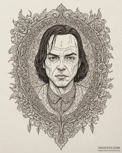 A sketch of the gimp from pulp fiction, unset... - эскиз тату (№1753043292_0, 20.07.2025 20:28) — Tatufoto.com