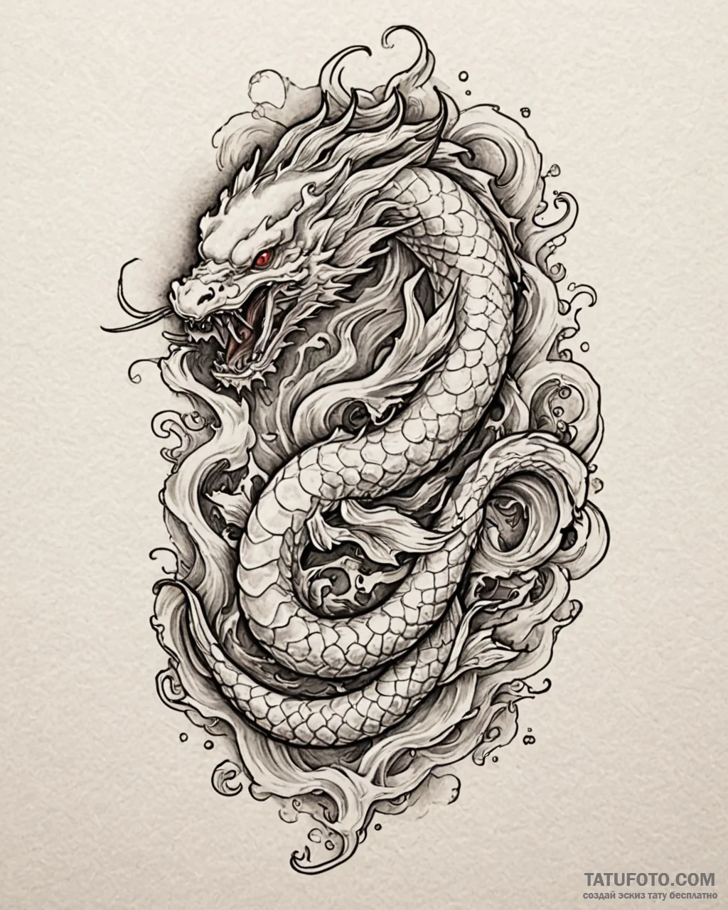Neo-traditional design of a sentinel (squiddy... - эскиз тату (№1753044117_0, 20.07.2025 20:41) — Tatufoto.com