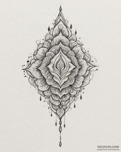 Tattoo design a shimmering, iridescent effect... - эскиз тату (№1753047336_0, 20.07.2025 21:35) — Tatufoto.com