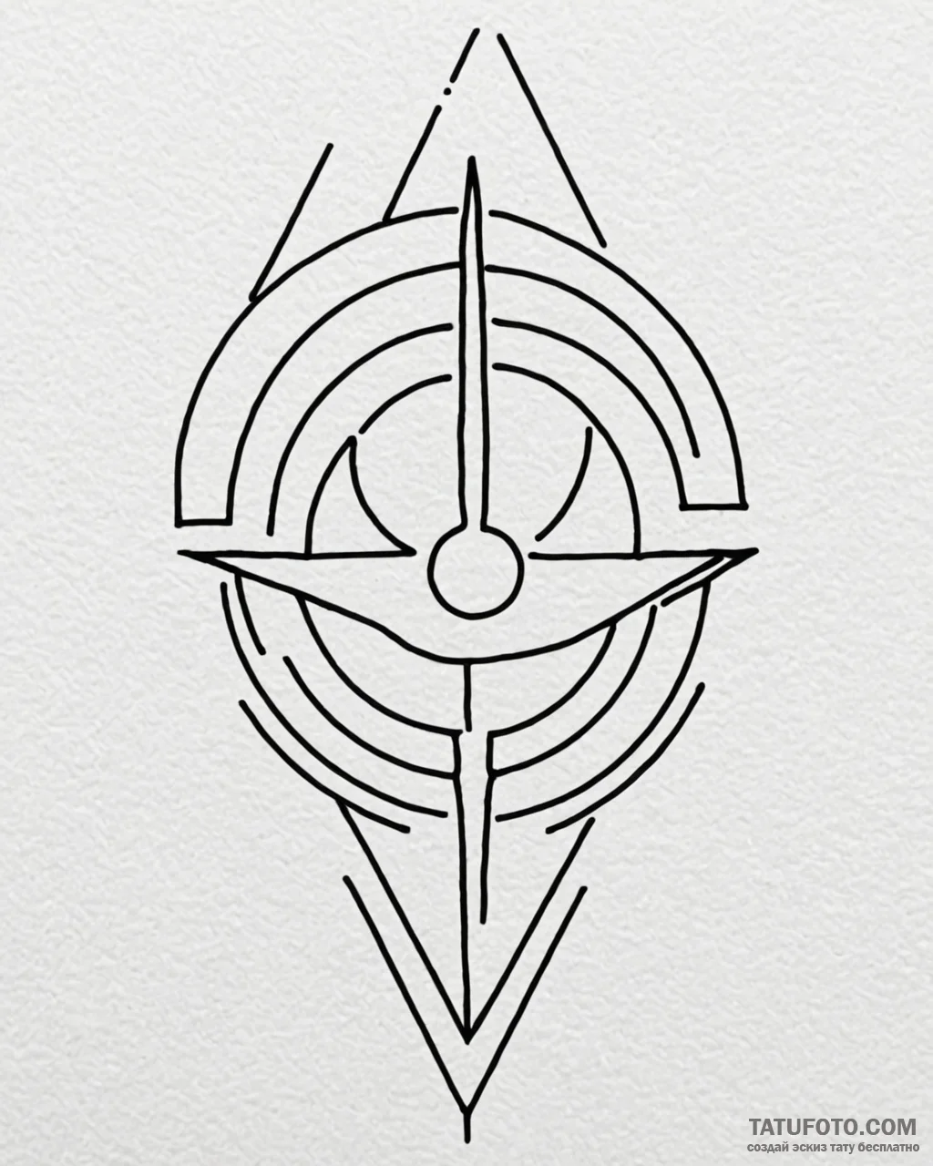 Linework tattoo of the jedi order symbol, cle... - эскиз тату (№1753054516_0, 20.07.2025 23:35) — Tatufoto.com