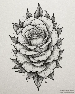 Tattoo design an old photograph fading into a... - эскиз тату (№1753060459_0, 21.07.2025 01:14) — Tatufoto.com
