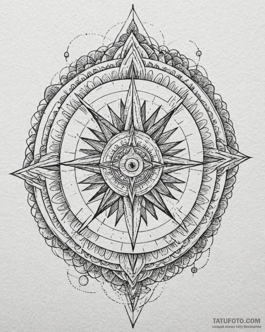 Tattoo sketch a set of adventurer's tools a b... - эскиз тату (№1753061447_0, 21.07.2025 01:30) — Tatufoto.com