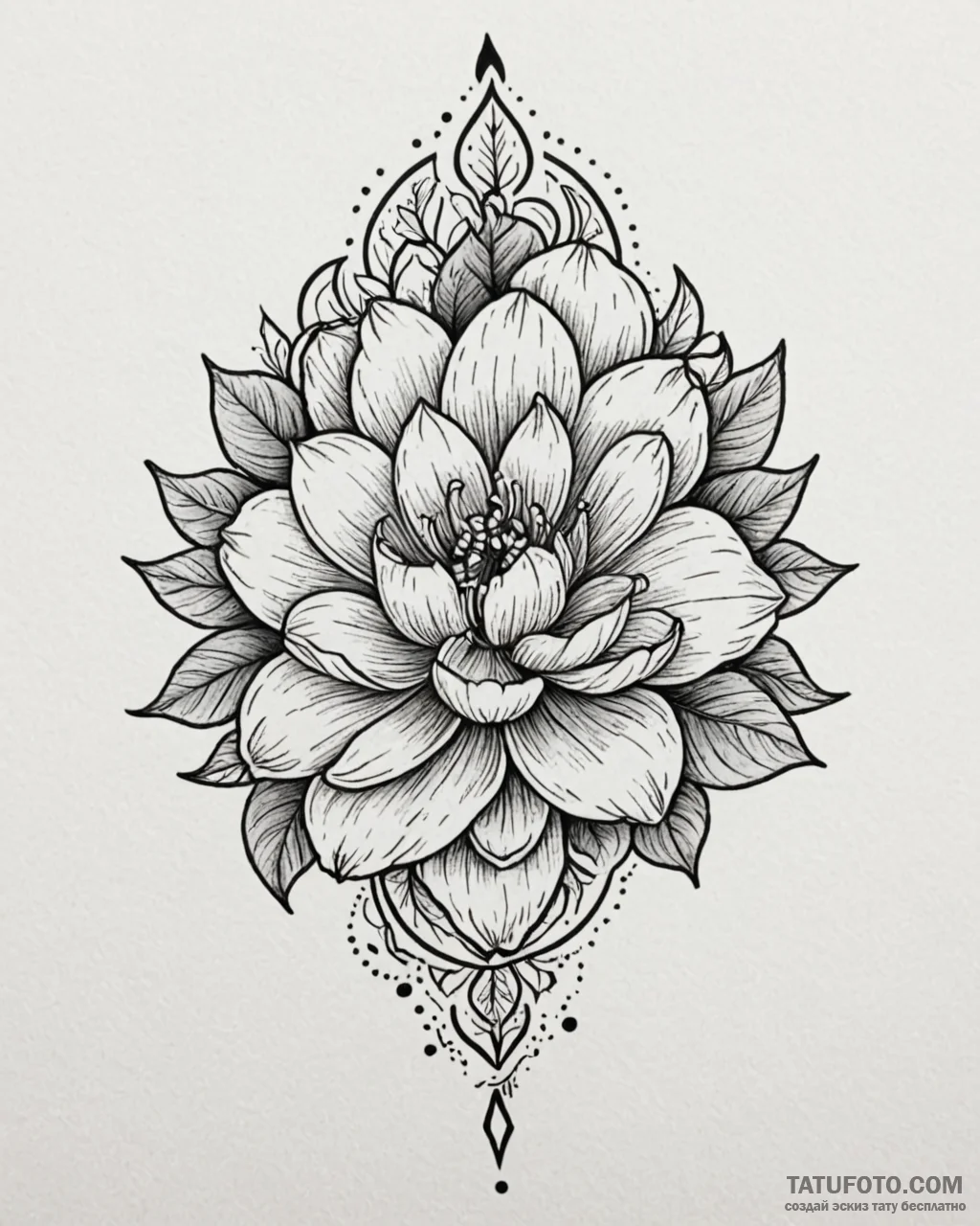 Tattoo design a single glowing pixel blackwor... - эскиз тату (№1753066143_0, 21.07.2025 02:49) — Tatufoto.com