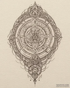 Tattoo design a subtle "pulse" or vibration e... - эскиз тату (№1753068632_0, 21.07.2025 03:30) — Tatufoto.com