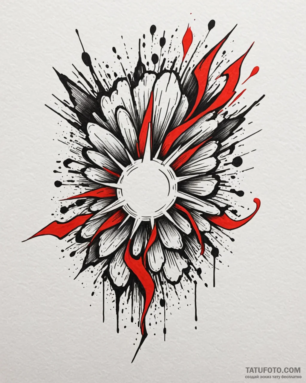 Tattoo design a subtle «glow» emanating from… — эскиз тату (№1753071935_0, 21.07.2025 04:25) — Tatufoto.com