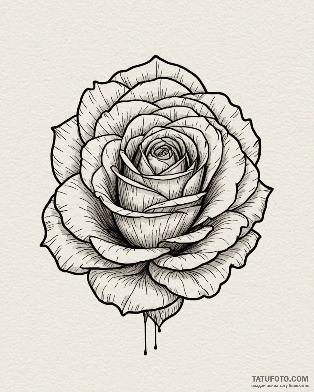 A watercolor sketch of the "rose petal" dream... - эскиз тату (№1753073418_0, 21.07.2025 04:50) — Tatufoto.com