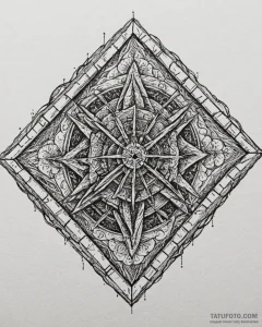 A linework tattoo of the lament configuration... - эскиз тату (№1753073912_0, 21.07.2025 04:58) — Tatufoto.com