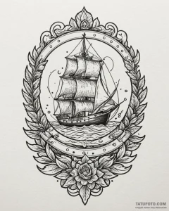 Tattoo design a subtle glow emanating from a... - эскиз тату (№1753078294_0, 21.07.2025 06:11) — Tatufoto.com
