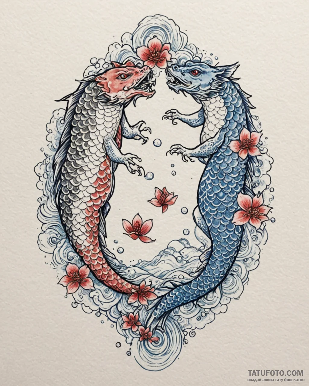 A dotwork tattoo of the red pill and the blue... - эскиз тату (№1753079775_0, 21.07.2025 06:36) — Tatufoto.com