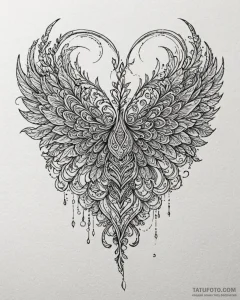 Tattoo sketch a small, subtle symbol on the r... - эскиз тату (№1753082822_0, 21.07.2025 07:27) — Tatufoto.com