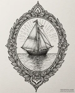 A detailed book with an open page, inviting,,... - эскиз тату (№1753083811_0, 21.07.2025 07:43) — Tatufoto.com