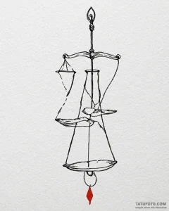 Measuring scale, perfectly balanced, tattoo s... - эскиз тату (№1753086795_0, 21.07.2025 08:33) — Tatufoto.com