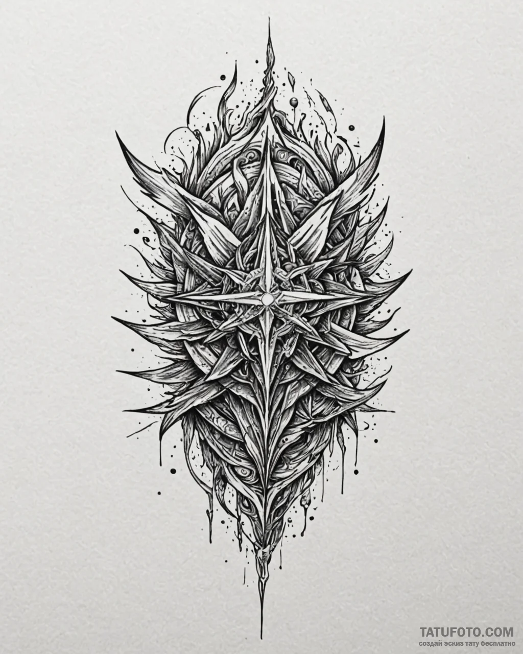 Kingр р†р вђљрівђћсћs blade shattered in ston... - эскиз тату (№1753094507_0, 21.07.2025 10:41) — Tatufoto.com