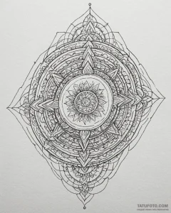 Golem of iron and stone, assembling itself fr... - эскиз тату (№1753100487_0, 21.07.2025 12:21) — Tatufoto.com