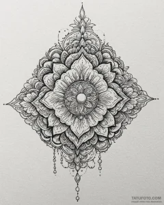 Pearl, tattoo sketch design, highly detailed,... - эскиз тату (№1753109711_0, 21.07.2025 14:55) — Tatufoto.com