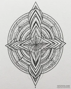 Blood rune burning through stone, tattoo line... - эскиз тату (№1753111659_0, 21.07.2025 15:27) — Tatufoto.com