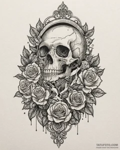 • врач, concept art for tattoo, muted color... - эскиз тату (№1753114028_0, 21.07.2025 16:07) — Tatufoto.com