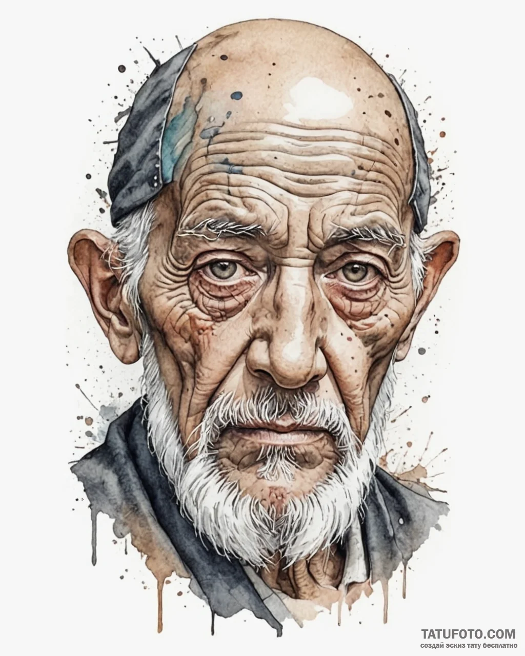 Tat tattoo sketch, black and white realism po… — эскиз тату (№1753116816_0, 21.07.2025 16:53) — Tatufoto.com