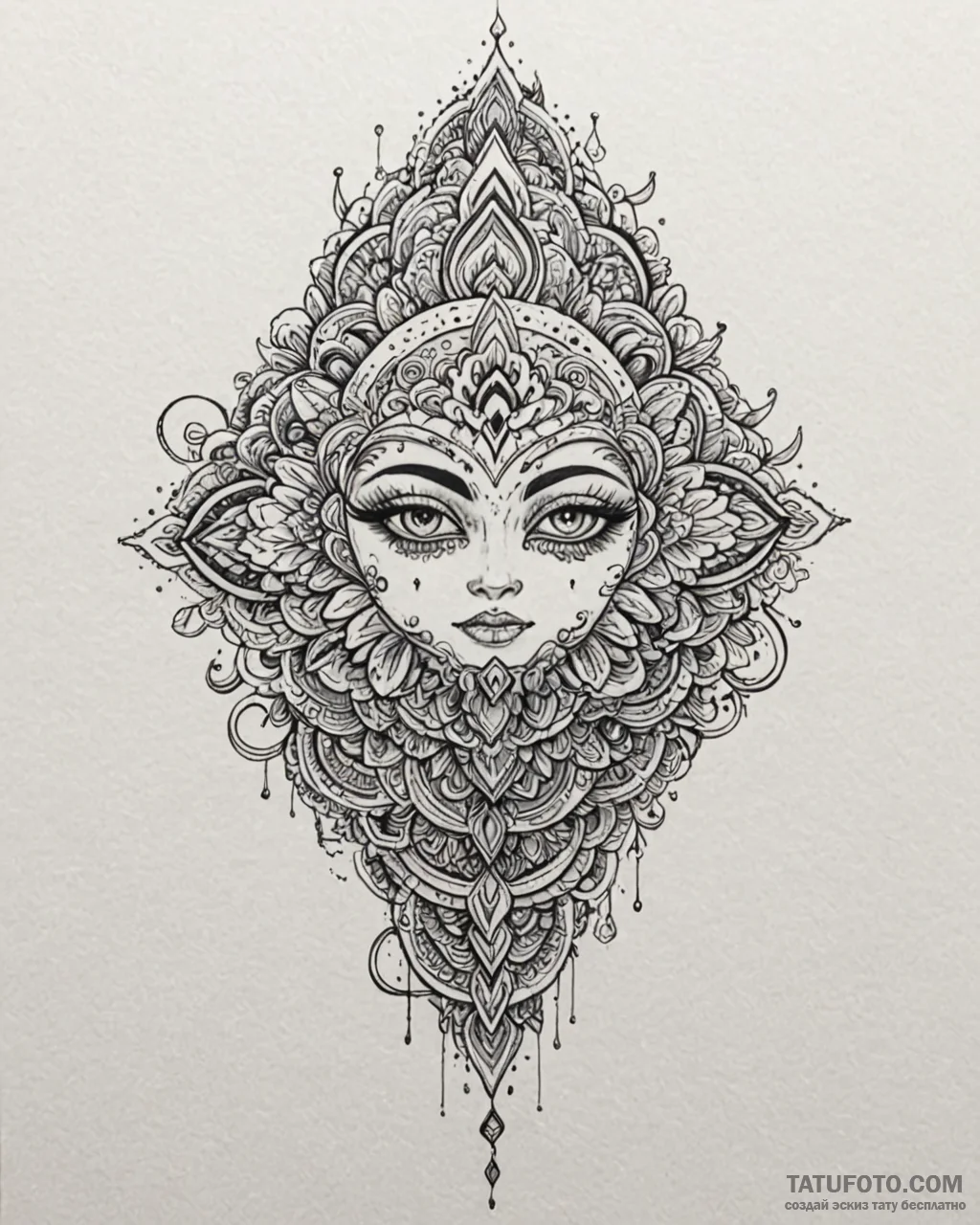 Eskiz.to, tattoo sketch, cappy floating in ne... - эскиз тату (№1753118336_0, 21.07.2025 17:18) — Tatufoto.com