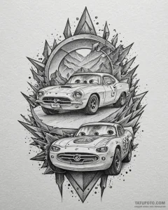 Eskiz.to, tattoo sketch, lightning mcqueen wi... - эскиз тату (№1753118759_0, 21.07.2025 17:25) — Tatufoto.com