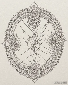 Tat tattoo sketch, benny jumping with joy, li... - эскиз тату (№1753121765_0, 21.07.2025 18:16) — Tatufoto.com