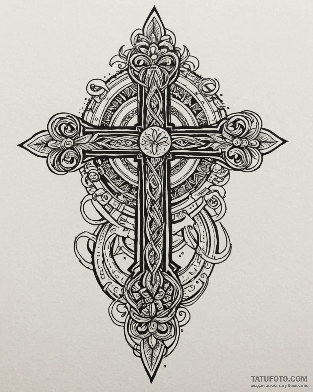 Tat tattoo sketch, xibalba with tribal patter… — эскиз тату (№1753128674_0, 21.07.2025 20:11) — Tatufoto.com
