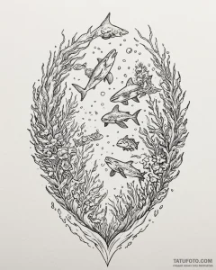 Eskiz.to, tattoo sketch, bruce and friends un... - эскиз тату (№1753129946_0, 21.07.2025 20:32) — Tatufoto.com