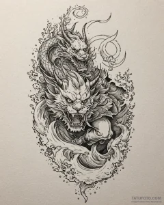 Tat tattoo sketch, traveler standing on mount... - эскиз тату (№1753133529_0, 21.07.2025 21:32) — Tatufoto.com