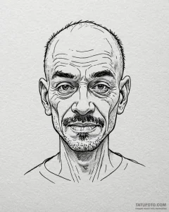 Eskiz.to, tattoo sketch, mike making funny fa... - эскиз тату (№1753148232_0, 22.07.2025 01:37) — Tatufoto.com