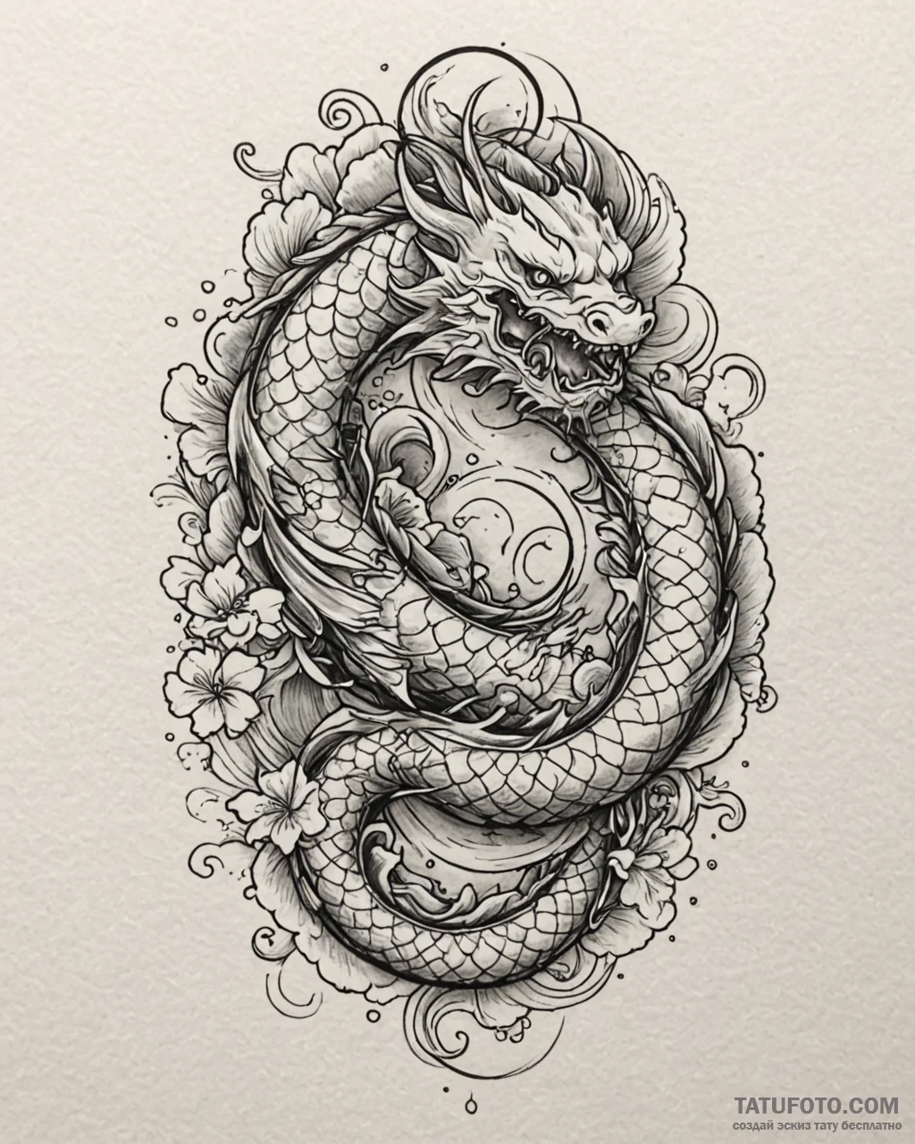 черепа с огнём и дымом, ink illustration for... - эскиз тату (№1753148491_0, 22.07.2025 01:41) — Tatufoto.com