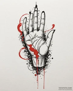 татуировки с буддийскими мандалами, tattoo dr... - эскиз тату (№1753150713_0, 22.07.2025 02:18) — Tatufoto.com