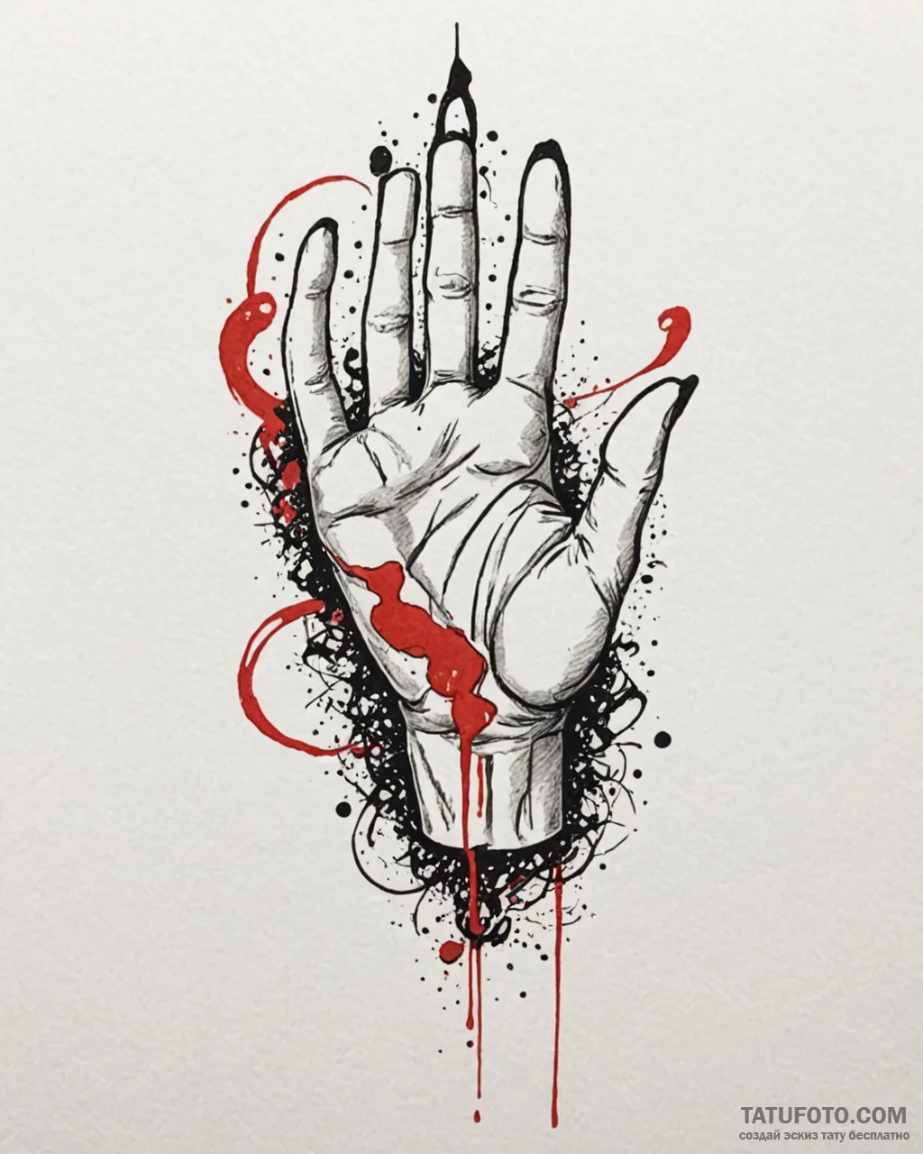 татуировки с буддийскими мандалами, tattoo dr... - эскиз тату (№1753150713_0, 22.07.2025 02:18) — Tatufoto.com