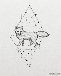 Tattoo sketch, tiny dotwork constellation for... - эскиз тату (№1753150883_0, 22.07.2025 02:21) — Tatufoto.com