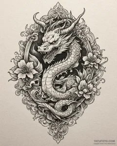 Tat tattoo sketch, renaissance style religiou... - эскиз тату (№1753152657_0, 22.07.2025 02:50) — Tatufoto.com