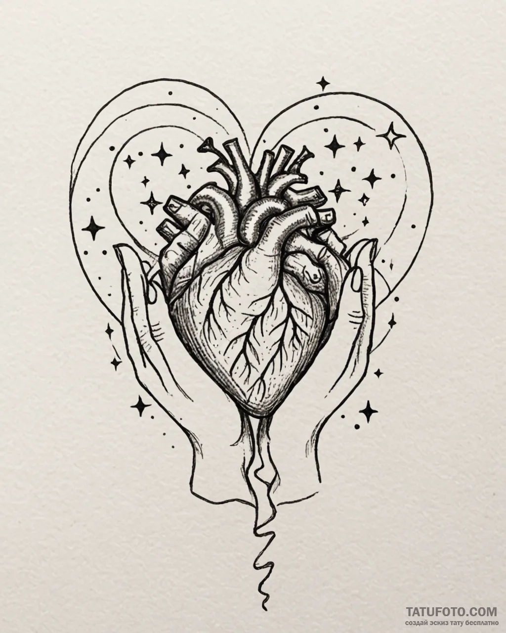 Tat tattoo sketch, medic’s glowing hands heal… — эскиз тату (№1753190985_0, 22.07.2025 13:29) — Tatufoto.com
