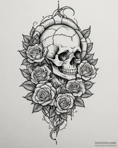 программистка, artistic tattoo sketch, soft w... - эскиз тату (№1753191662_0, 22.07.2025 13:41) — Tatufoto.com