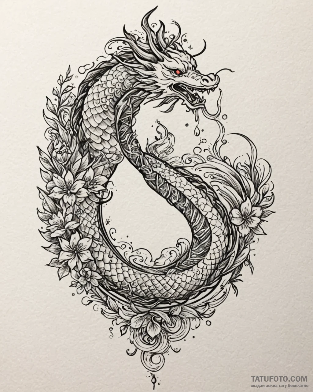 Tat tattoo sketch, hookah smoke spiraling int… — эскиз тату (№1753193615_0, 22.07.2025 14:13) — Tatufoto.com