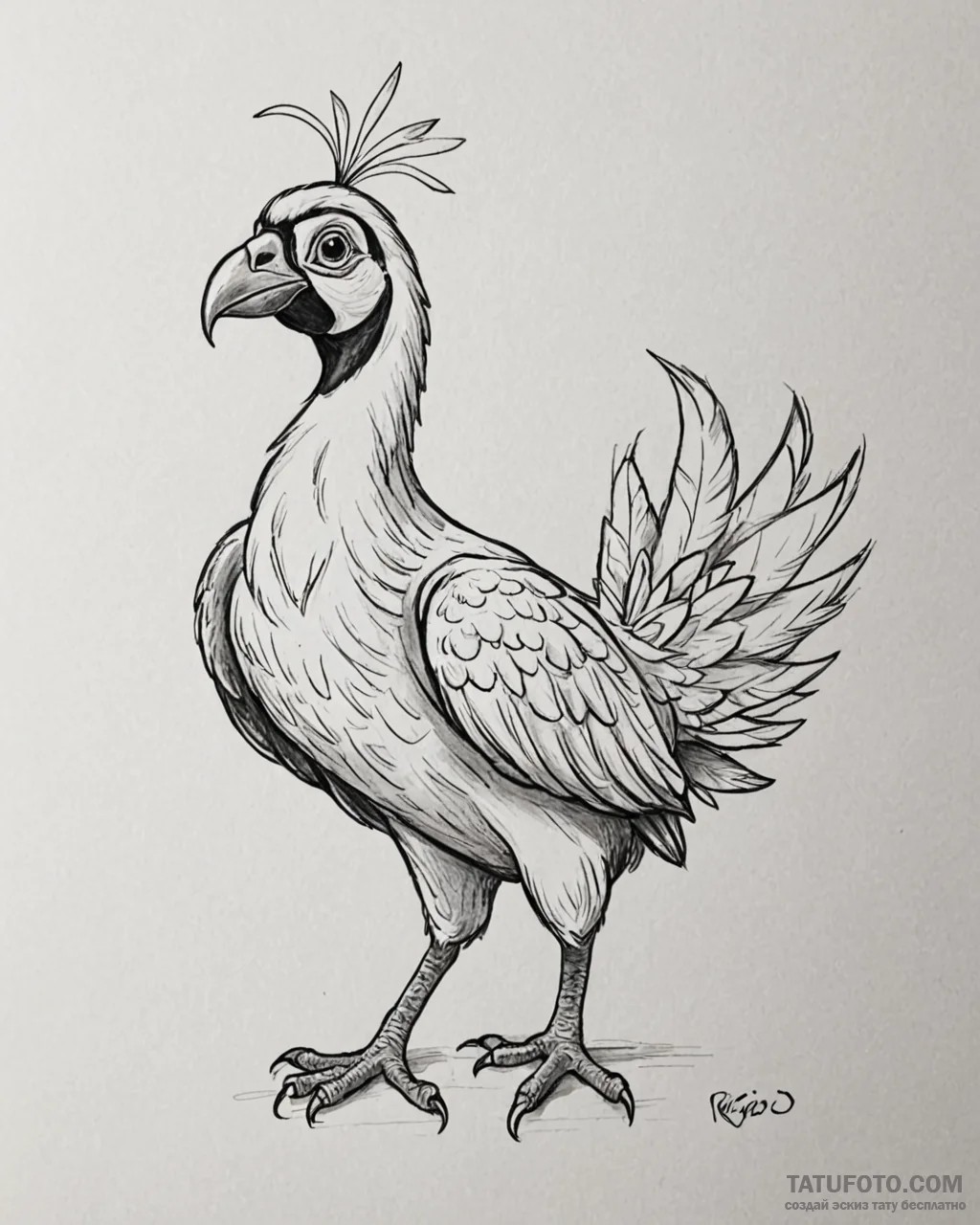 рио 2 (rio 2, 2014) - эскиз тату (№1753195312_0, 22.07.2025 14:41) — Tatufoto.com