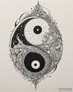 Tat tattoo sketch, ember and wade merging ele... - эскиз тату (№1753197774_0, 22.07.2025 15:22) — Tatufoto.com
